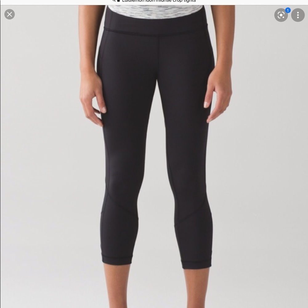 Lululemon Luon 19 inch crop tights